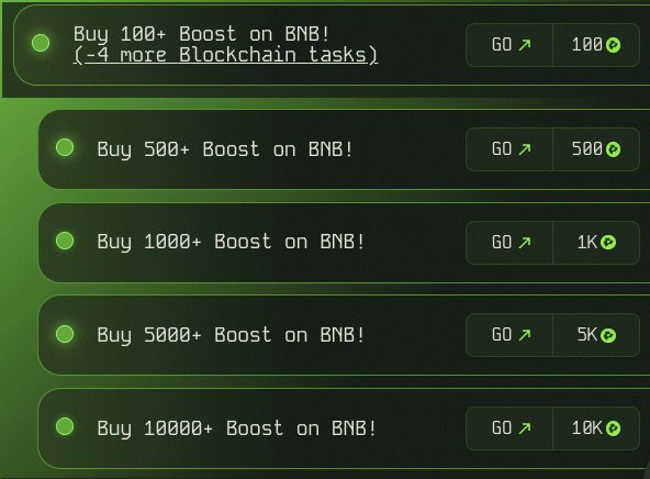 Boost S2 from <a href="/boostdotgg/">Boost</a>  has brand new tasks. 

Are still bullish on $BOOST?