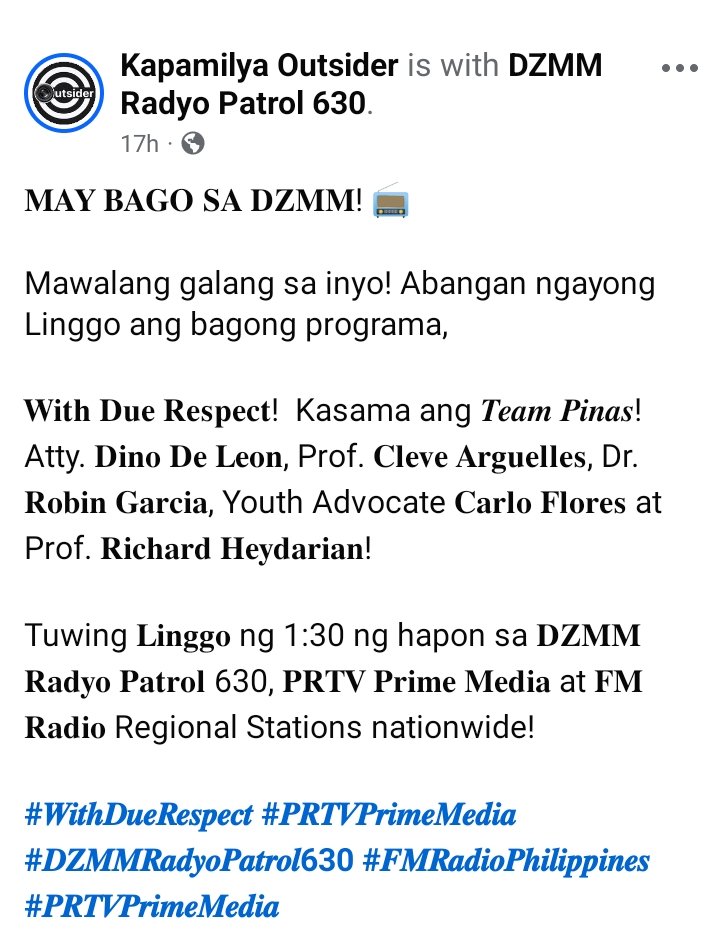 Pangkat Propaganda sa Radyo. 😆😆😆
