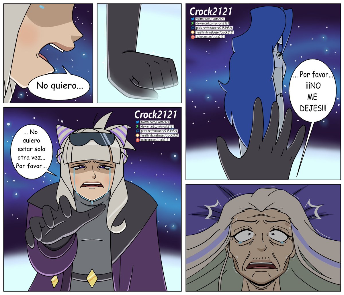 "A constant nightmare"   
#KnightsOfGuinevere #OliviaPark #comic 

My deviantart:  
deviantart.com/crock2121/art/…