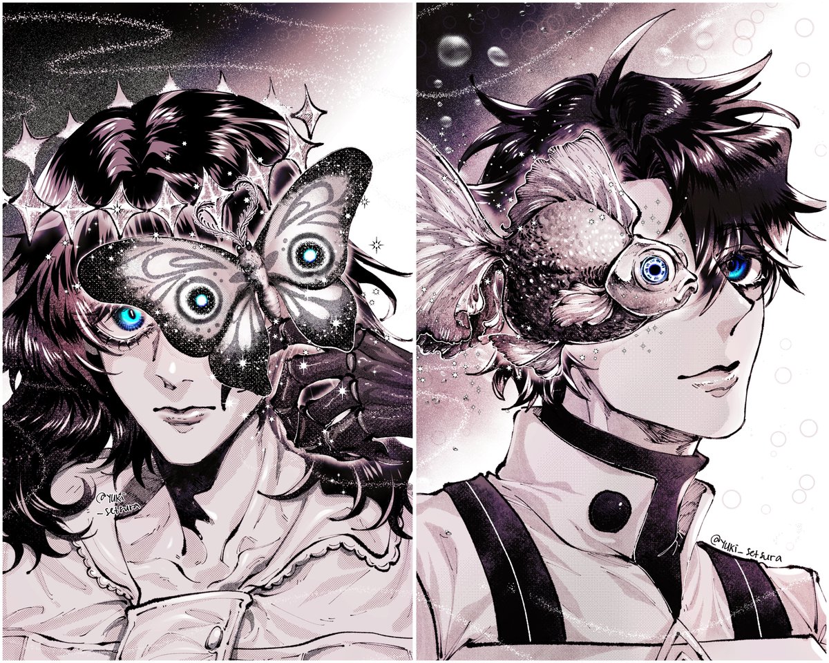yuki_setsura's tweet image. Lowkey wanna print some of these out for trades at #comipara5 ...ada gak mastah-tachi yg dateng besok? Kalo ada aku akan print ini 🥺
