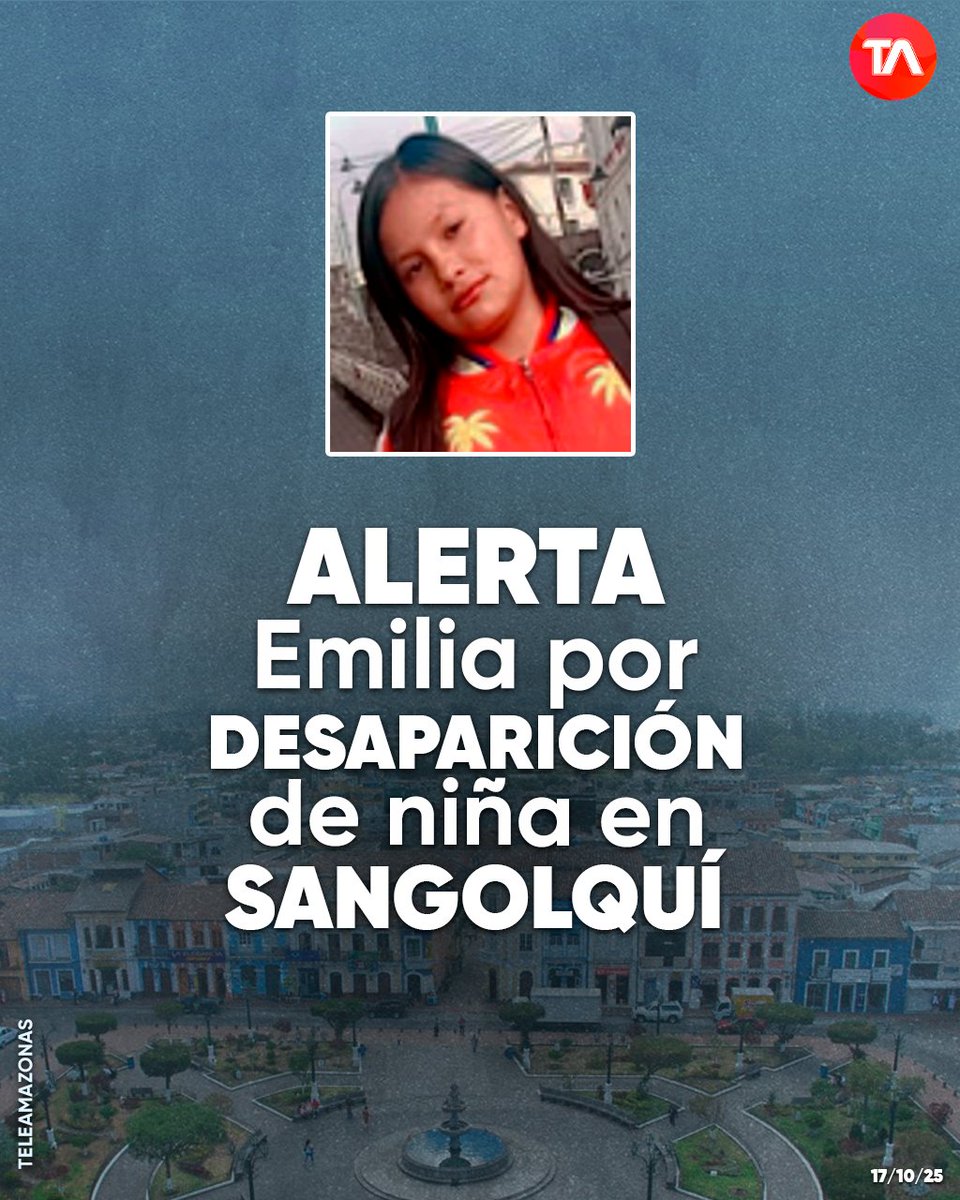 teleamazonasec's tweet photo. #URGENTE | Alerta Emilia por desaparición de la niña Dayra Cayo en Sangolquí. Esto se sabe https://t.co/imaZlKZ83q https://t.co/BAQxs87EIq