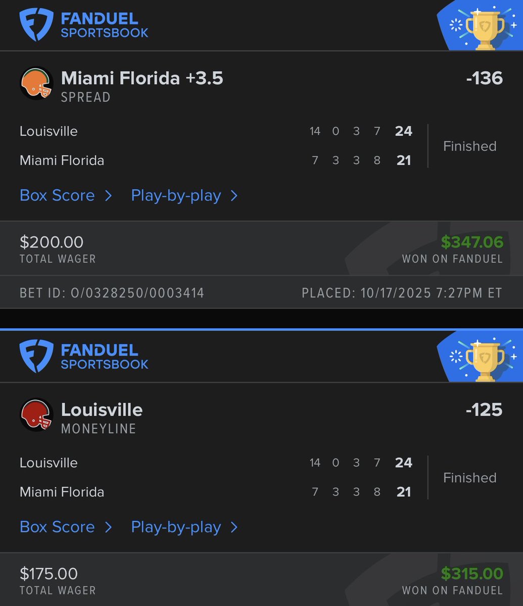 Nothing Like a Little 2 for 1 🍾✅

Shoutout Carson Beck &amp; His Interceptions 🏈

#GamblingX