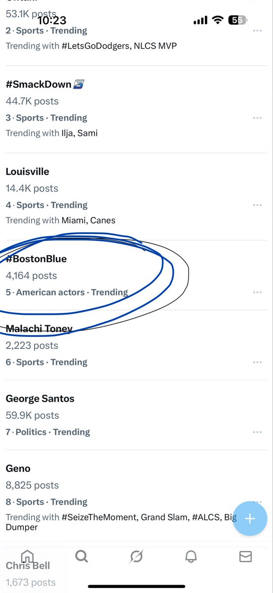NKOTBgroupie's tweet photo. @DonnieWahlberg Trending!! #BostonBlue 💚💙 https://t.co/2g2jlX6EeP