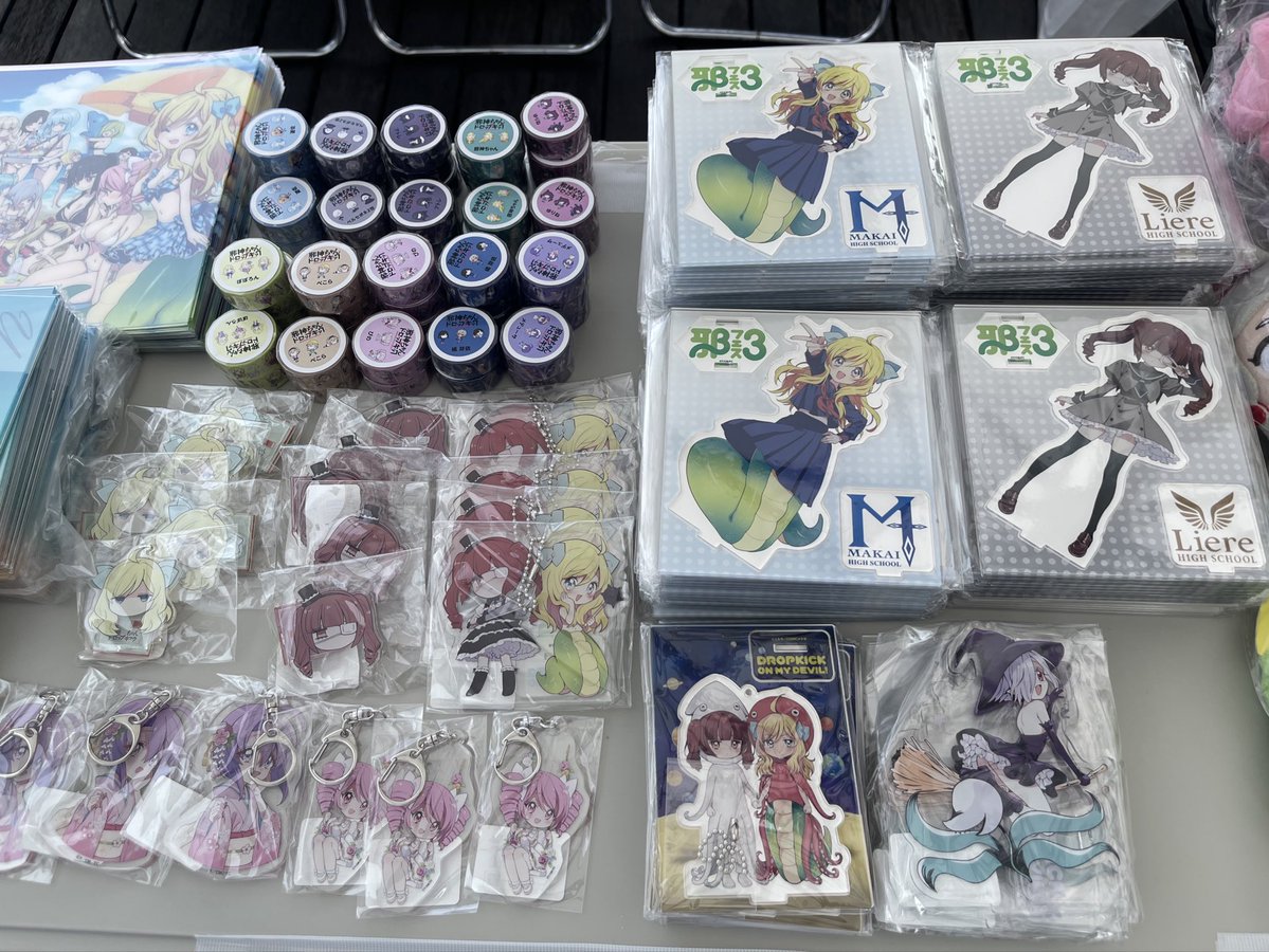 邪神ちゃんパラソルの準備ができましたので、30分早いですがスタートします！
#マチアソビ