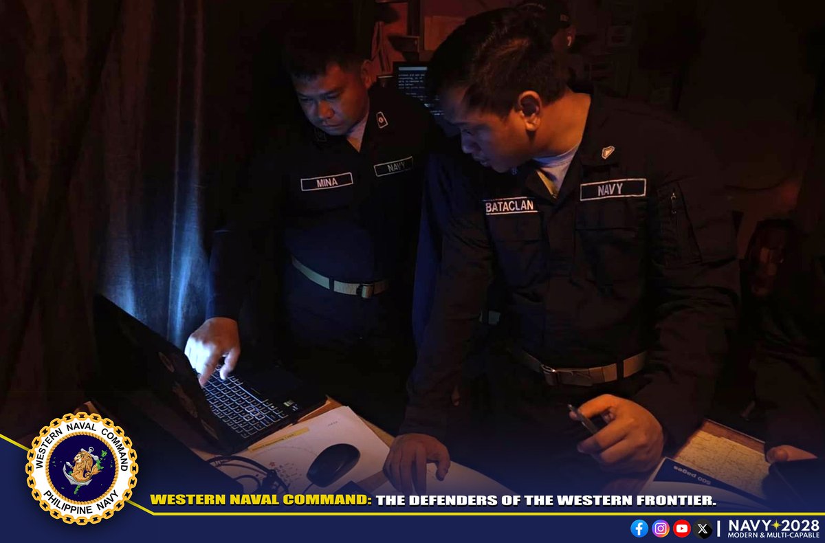 Philippine_Navy's tweet image. LOOK | Day 9 of Exercise SAMASAMA 2025 Showcases Seamanship and Allied Interoperability at Sea
👉🏽facebook.com/share/v/17DDrW…
#ExerciseSAMASAMA2025
#ProtectingtheSeasSecuringOurFuture
#ModernandMultiCapablePHNavy
#OneAFPOnePhilippines
#StrongAFPStrongPhilippines