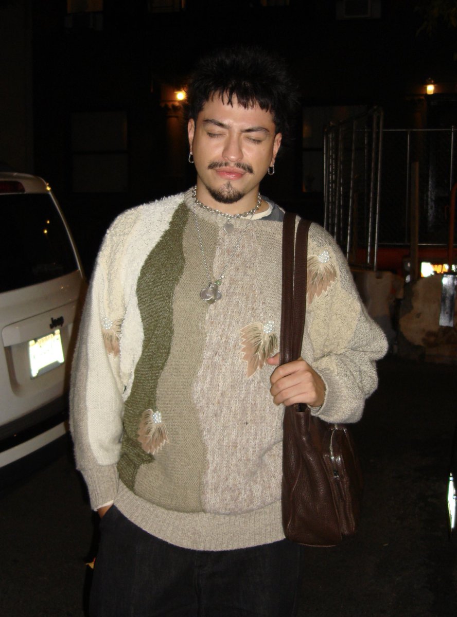 me and my fav sweater last night