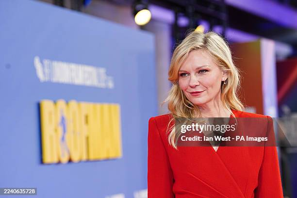 Dunst_fas's tweet photo. 'Roofman' Premiere, The 69th BFI London Film Festival,  Londres - 14/10/25 https://t.co/KjiWHrL9KU