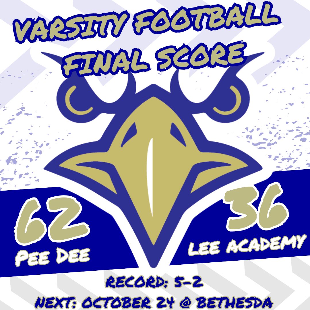 Pee Dee Academy Football (@peedeefootball) on Twitter photo 