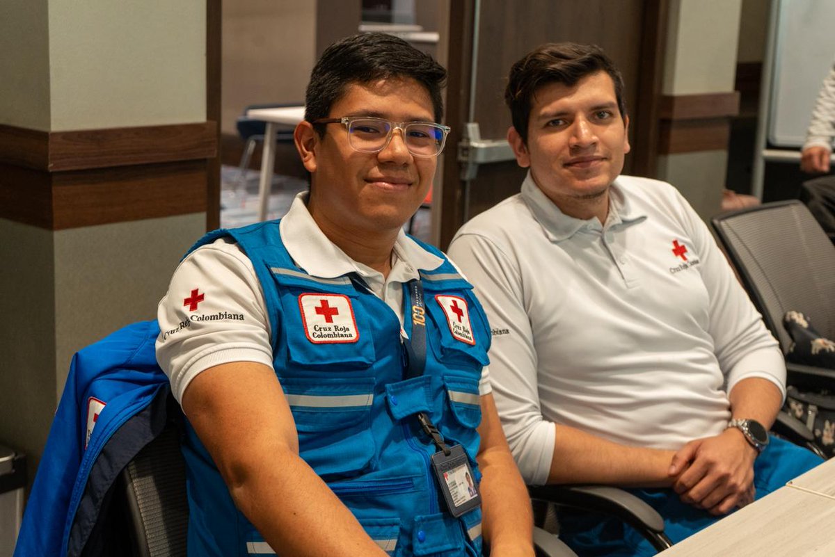 voluntariadocrc's tweet photo. ✨ ¡Iniciamos el Encuentro Estratégico Nacional para el Voluntariado 2025! ✨
#CruzRojaColombiana #VoluntariadoCRC #EncuentroNacional2025 #HumanidadQueInspira https://t.co/WCLv5WzKa0