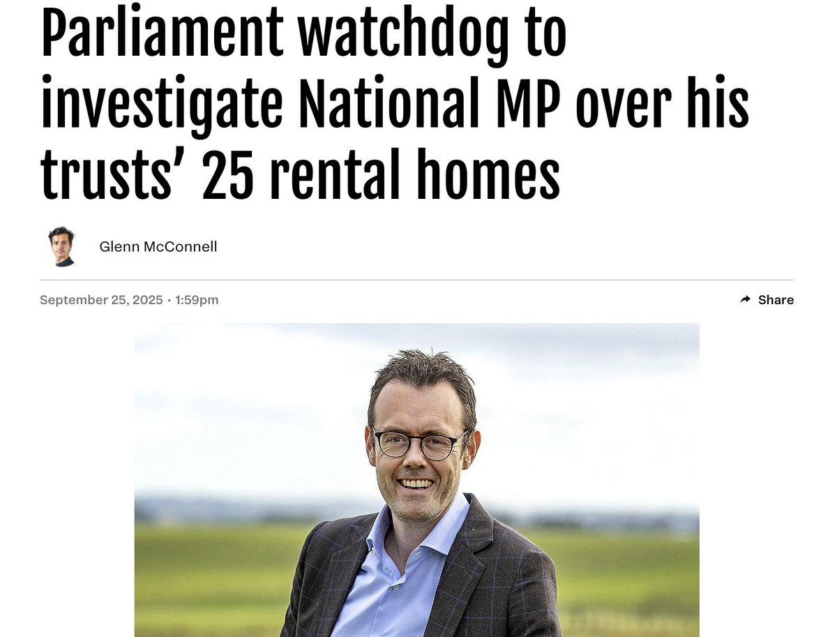 What's happening with mega landlord Whanganui MP Carl Bate's 25 hidden rentals?  

Should be an easy open and shut case given he moved it immediately after the election #nzpol #Kiwi