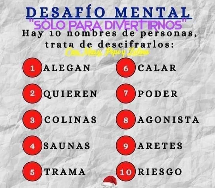 Alba_onlycryboy's tweet photo. Ahora bamos a ejercitar la mente.
Decifra los nombres de personas, recuerda que es uno por comentario + XCRY X ADIDAS FWMX https://t.co/RhXJjgtMhE