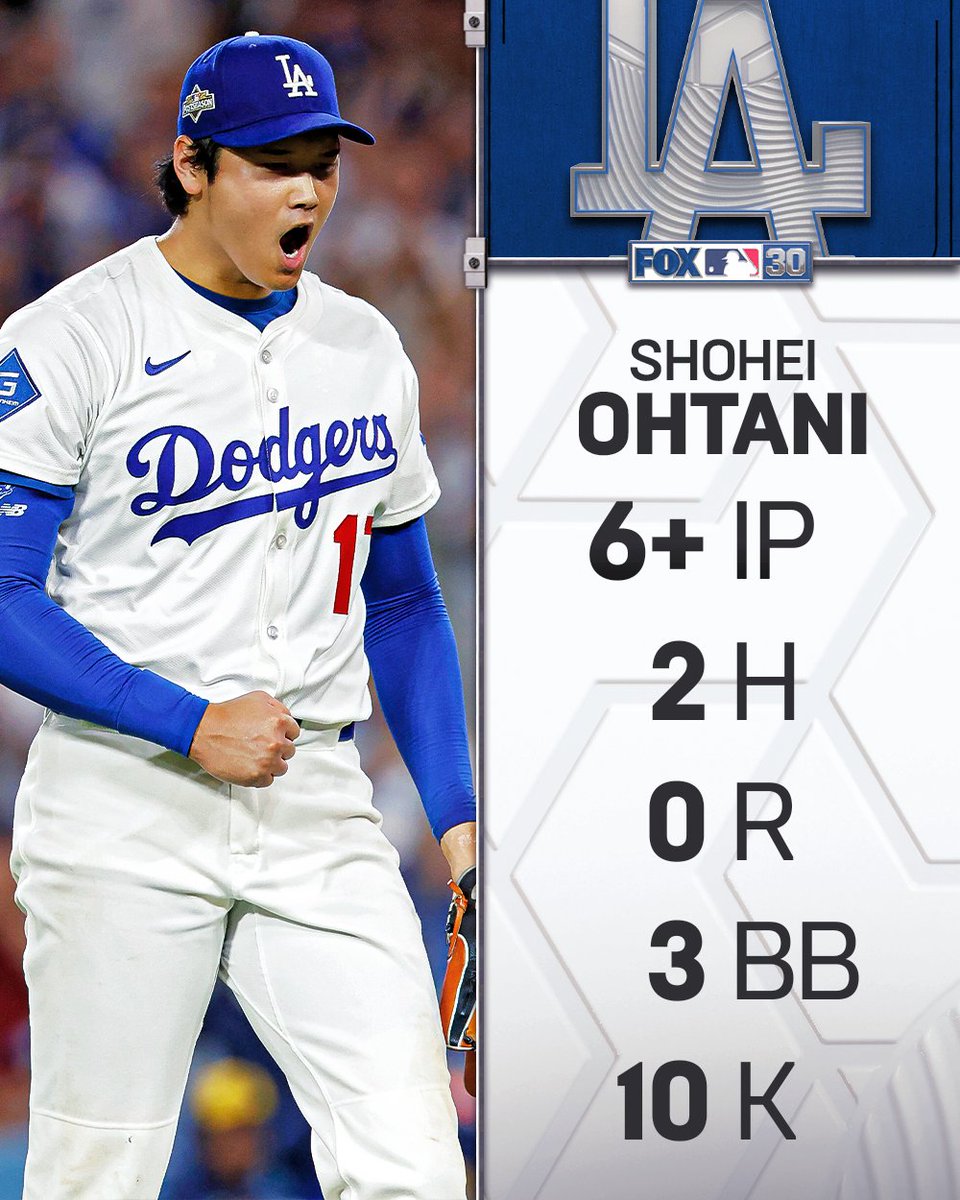 Shohei Ohtani logged a quality start on top of his two home runs tonight! 🦄 