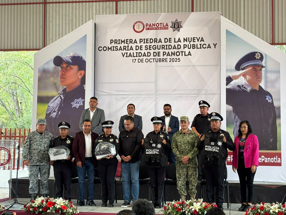 👊🏻🚨 #Panotla da un paso firme hacia la seguridad: inicia la construcción de su nueva Comisaría 👮🏻‍♂️🚔

📲385grados.com/region-ponient…
