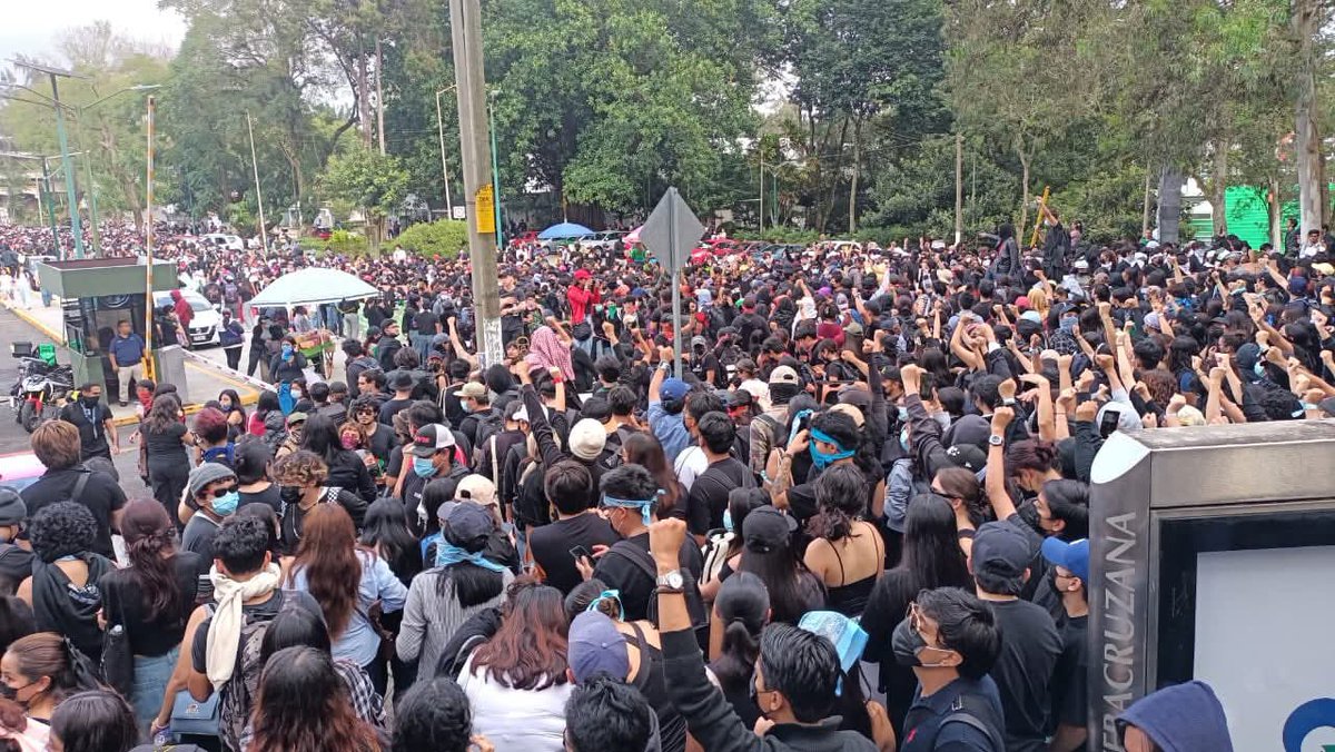 Es muy difícil callar a la juventud universitaria. #Xalapa #Veracruz #SomosUV