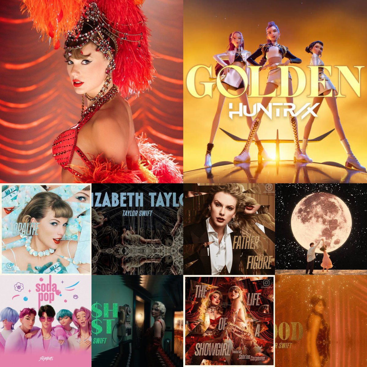 Final Predictions: #Global200 (for chart dated Oct. 25th, 2025)

1(=). The Fate of Ophelia *2nd week at #1
2(+3). Golden
3(-1). Opalite
4(-1). Elizabeth Taylor
5(-1). Father Figure
6(+8). Ordinary
7(+8). Soda Pop
8(-1). Wi$h Li$t
9(-1). The Life of a Showgirl
10(-4). Wood