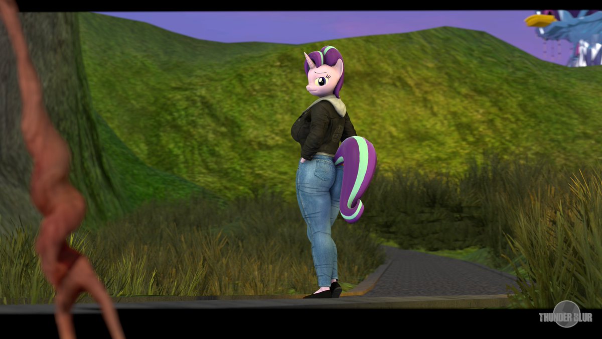 Sometimes I wonder if she's tempted but as she walks away she gets closer to a better life.