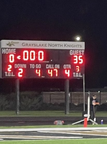 Lakes  secured  a playoff spot with a big road win at <a href="/GnhsFootball/">GNHS Football</a> .