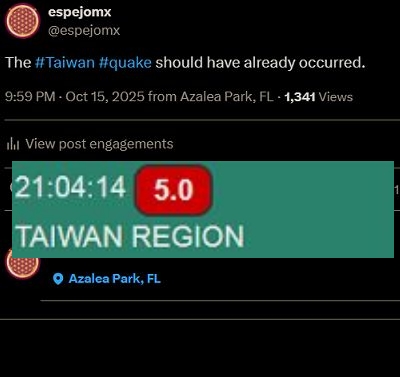 espejomx's tweet image. The #Taiwan #quake