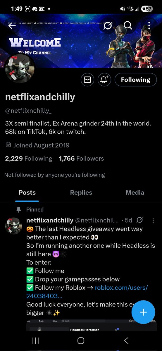Nousernameidea's tweet photo. @netflixnchilly_ https://t.co/EO32HsAqri

Done!!! Goodluck to everyone (dm me if it doesnt work) https://t.co/xLcSpap18y