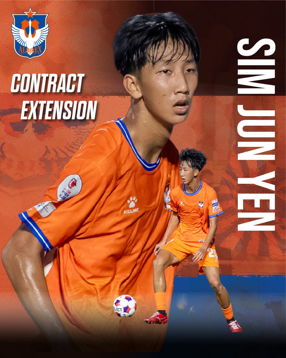 We are pleased to announce that the club has reached an agreement on a multi-year contract extension with Sim Jun Yen.

Profile and Comments💬
albirex.com.sg/en/news/44496/

#albirex #albirex_s