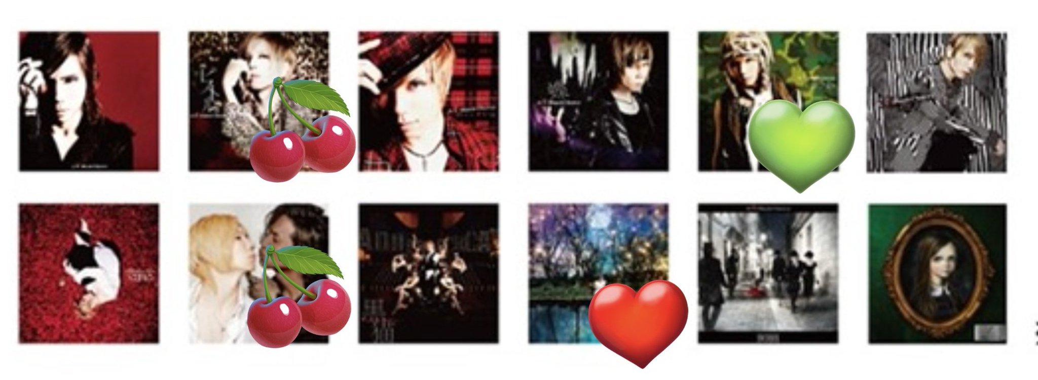 夕*菜様 Acid Black Cherry 蝶 シークレット アクリルマグネッ Acid