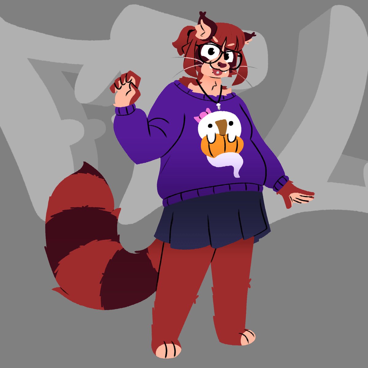 BudThePal's tweet photo. Designed a fursona for Fel :) https://t.co/8UjNR0kKVQ