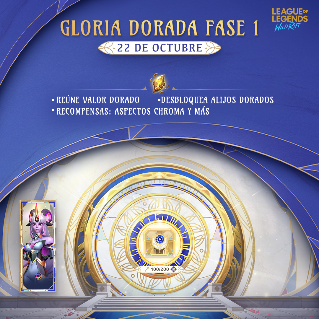 Las puertas que conducen a la gloria brillan con intensidad en esta versión ✨Juega, recibe recompensas gratuitas y comienza el viaje dorado 🤩