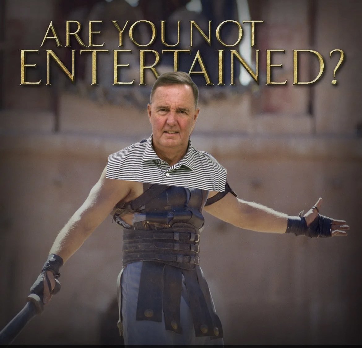 Larry right now ⚔️