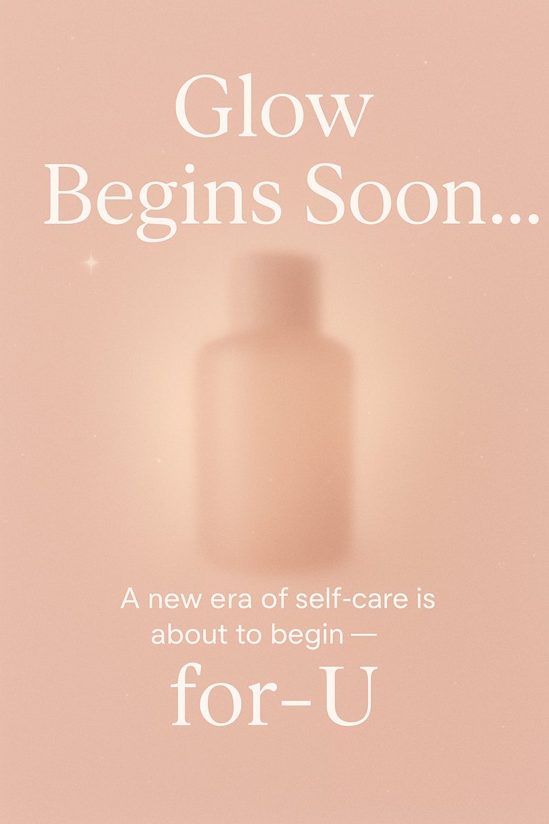 alkathakur2112's tweet image. “Every glow begins with self-love ✨
It’s not just skincare — it’s a movement of confidence, care, and calm.

Something beautiful is on the way…
Just for-U 💕”
#alkathakur #for_u #skincare