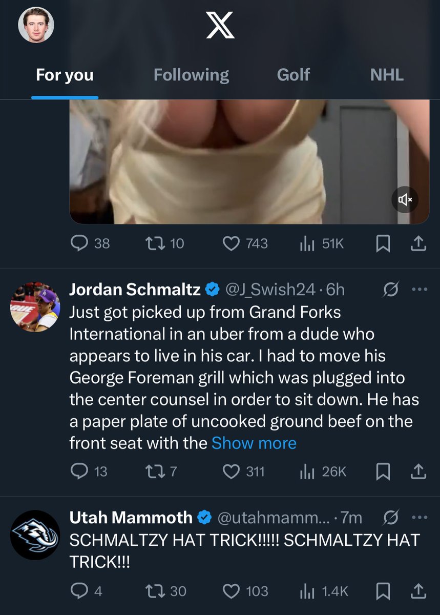 Algorithm putting in work. Thanks <a href="/elonmusk/">Elon Musk</a> <a href="/J_Swish24/">Jordan Schmaltz</a>