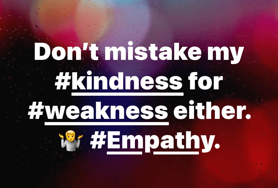 SilentTiger777's tweet image. Put us together it’s like mixing vodka and milk. - @MobbDeep #empathy #kindness #weakness #writing