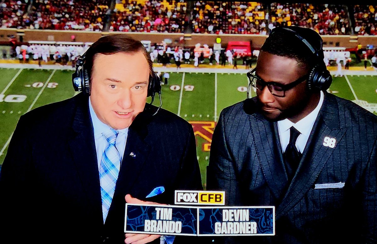 Pete Thompson (@thepttv40) on Twitter photo As disappointing as it was for me to see <a href="/HuskerFootball/">Nebraska Football</a> give up NINE sacks in a 24-6 loss at <a href="/GopherFootball/">Minnesota Football</a>, it sure was nice to see TV 40 alum <a href="/JoshRSims/">Josh Sims</a> as the sideline reporter. Nothing but love for him & <a href="/TimBrando/">Tim Brando</a> is just great too.
<a href="/CFBONFOX/">FOX College Football</a> As disappointing as it was for me to see <a href="/HuskerFootball/">Nebraska Football</a> give up NINE sacks in a 24-6 loss at <a href="/GopherFootball/">Minnesota Football</a>, it sure was nice to see TV 40 alum <a href="/JoshRSims/">Josh Sims</a> as the sideline reporter. Nothing but love for him & <a href="/TimBrando/">Tim Brando</a> is just great too.
<a href="/CFBONFOX/">FOX College Football</a>