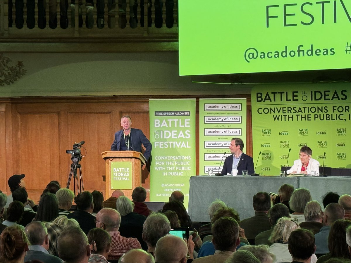 LET BATTLE COMMENCE!

#BattleFest kicks off for a weekend of unmissable debate. 

<a href="/Fox_Claire/">Claire Fox</a> <a href="/bendelo/">Ben Delo</a> and <a href="/MaximumCities/">Alastair Donald</a> make the case for why we need free and unconstrained debate as a precondition for settling our challenges.