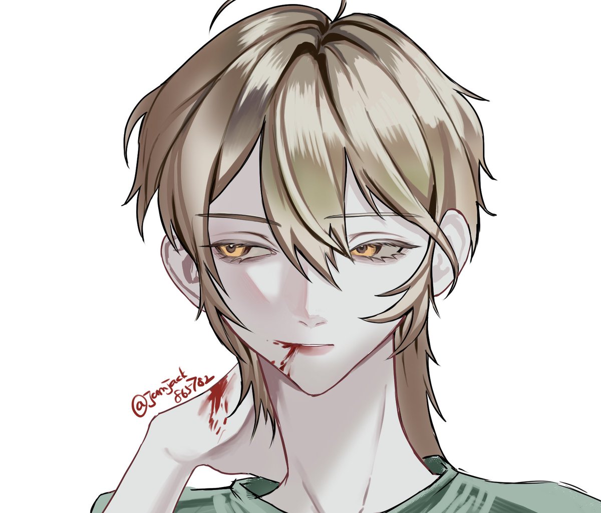 色塗りが一生上手くならない
#イラスト #illustrations