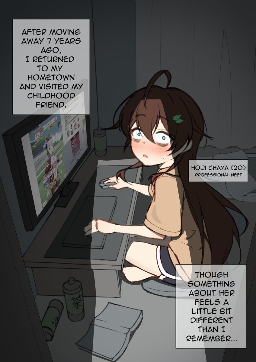 (Ch1) My childhood friend became a shut-in