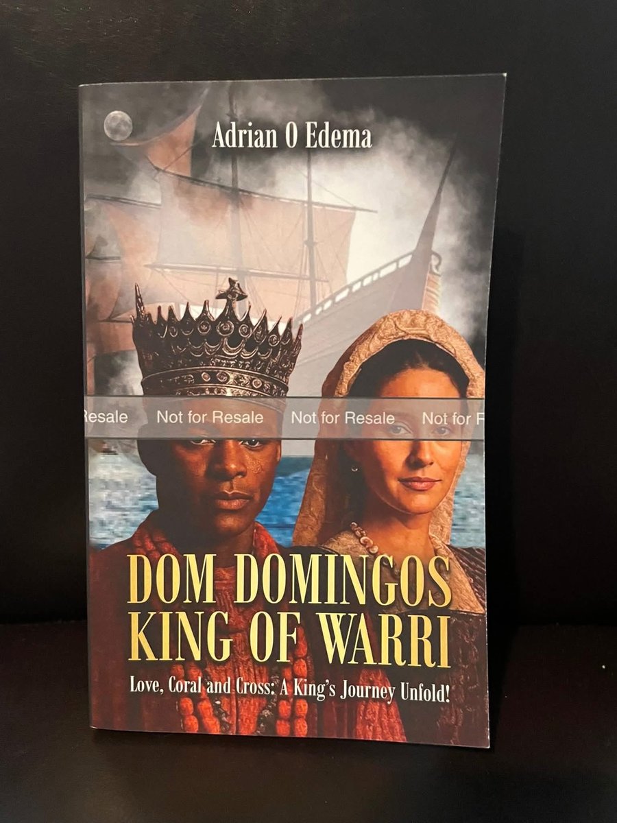 Lord_Of_Warri's tweet photo. DOM DOMINGO KING OF WARRI! 👑

🌊✨ This epic historical novel by Adrian O. Edema brings to life Ogiame Atuwatse I (Olu Dom Domingo), the legendary king who united our river and faith. 

Set in 17th-century Warri, it weaves love, leadership, and legacy along the Warri River—our heartbeat! 🇳🇬

From mangrove shadows to royal courts, experience the resilience of the Itsekiri people, the clash with Portuguese traders, and Anthonio’s rise as heir. 

A tribute to our ancestors, dedicated to His Majesty Ogiame Atuwatse III CFR and our rich history. 📖

📚 Available now on Amazon! Grab your copy and share our story with the world. Tag a friend who loves Itsekiri pride or Nigerian history! 💪 

By Oritsẹgbubẹmi Adrian Ẹdẹma (@GbubemiEdema)

Buy here 👉 https://t.co/gCjOxv6Qgs