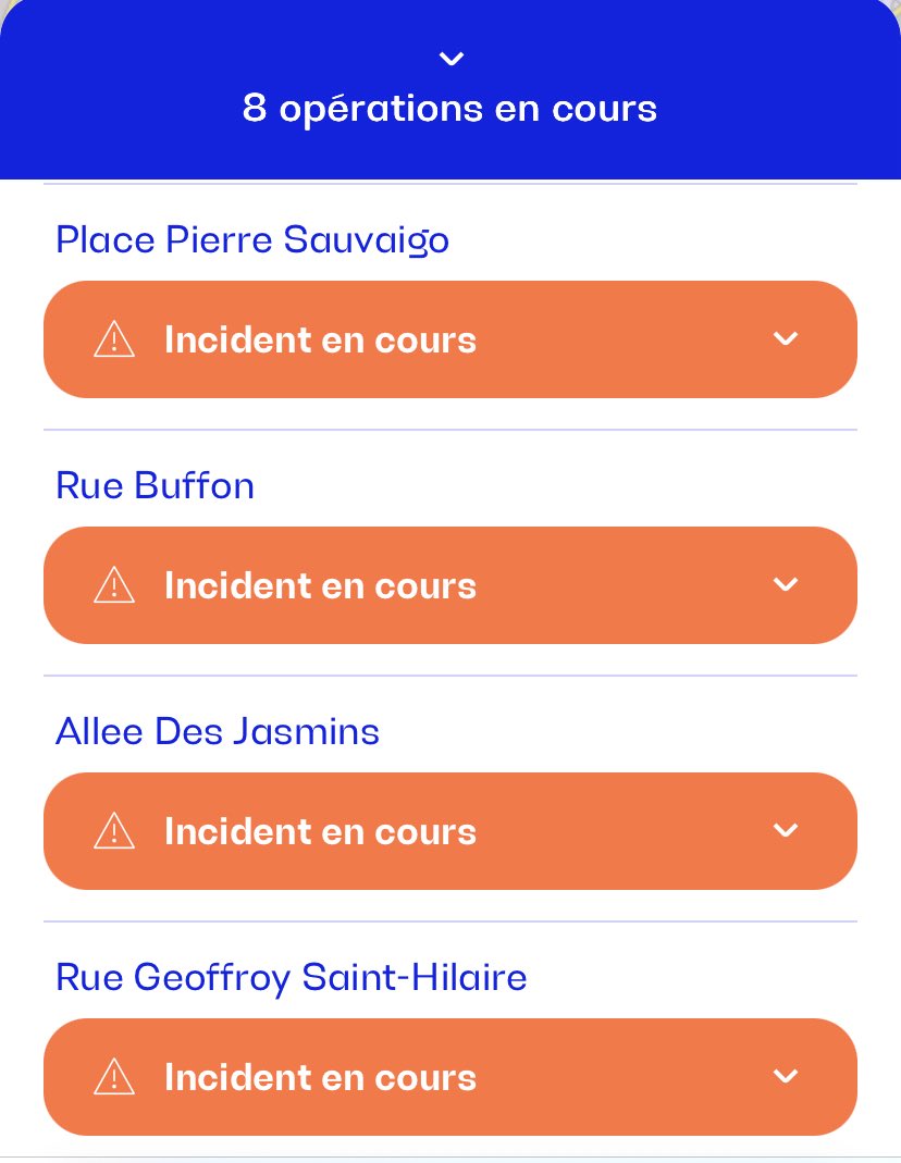 ChrisBelicchi's tweet image. 🚨⚡️ Une importante panne électrique affecte actuellement plusieurs quartiers du #cannet, plusieurs opérations sont en cours (Aubarède, Mimosas-Blanchisserie.)

@enedis_coteazur @enedis, tout doit être mis en œuvre pour rétablir rapidement le courant.