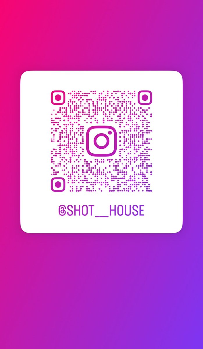 お店のXアカウントはまだ作成中ですが、インスタのQRコードとURLです！！
良ければ是非フォローしてくださいm(*_ _)m

instagram.com/shot___house?i…