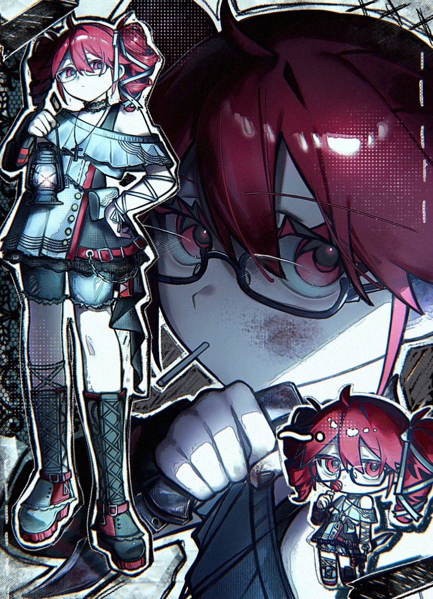 nikudaisuki_29's tweet image. ホラゲー重音テト概念