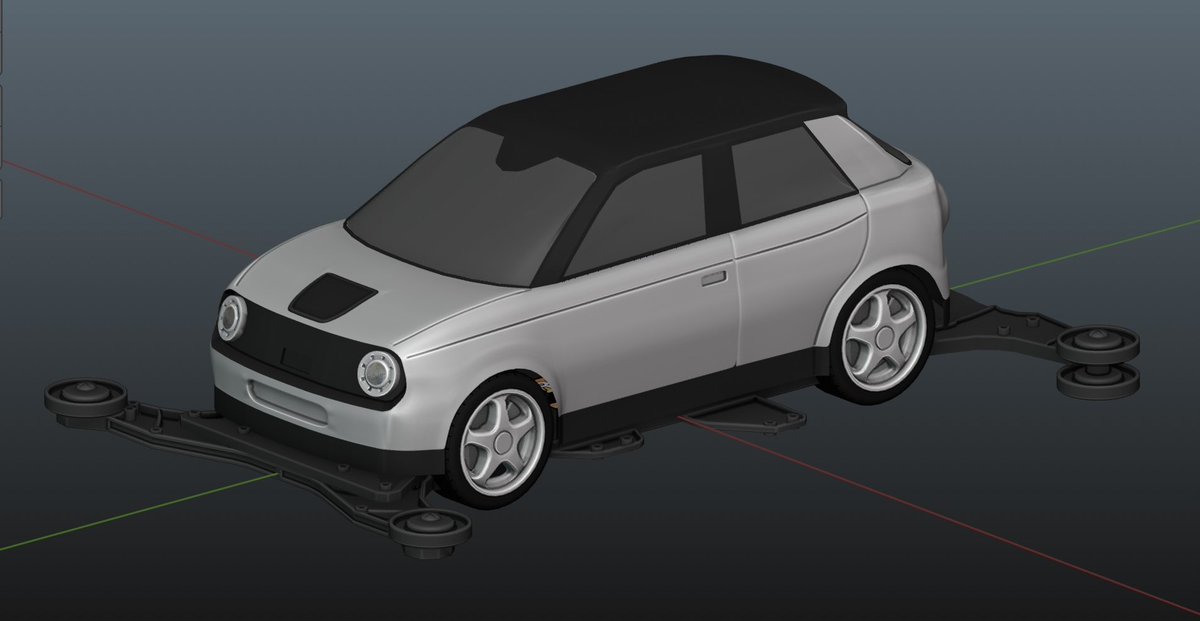 Honda E 
#Blender #B3D #ROBLOX #RobloxDev