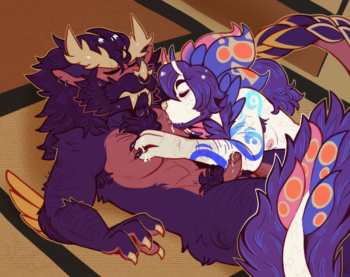 Commission for Nakasuji! (2/3)
Messing with a man's chest is so freakin' HOT GUYS HHHH