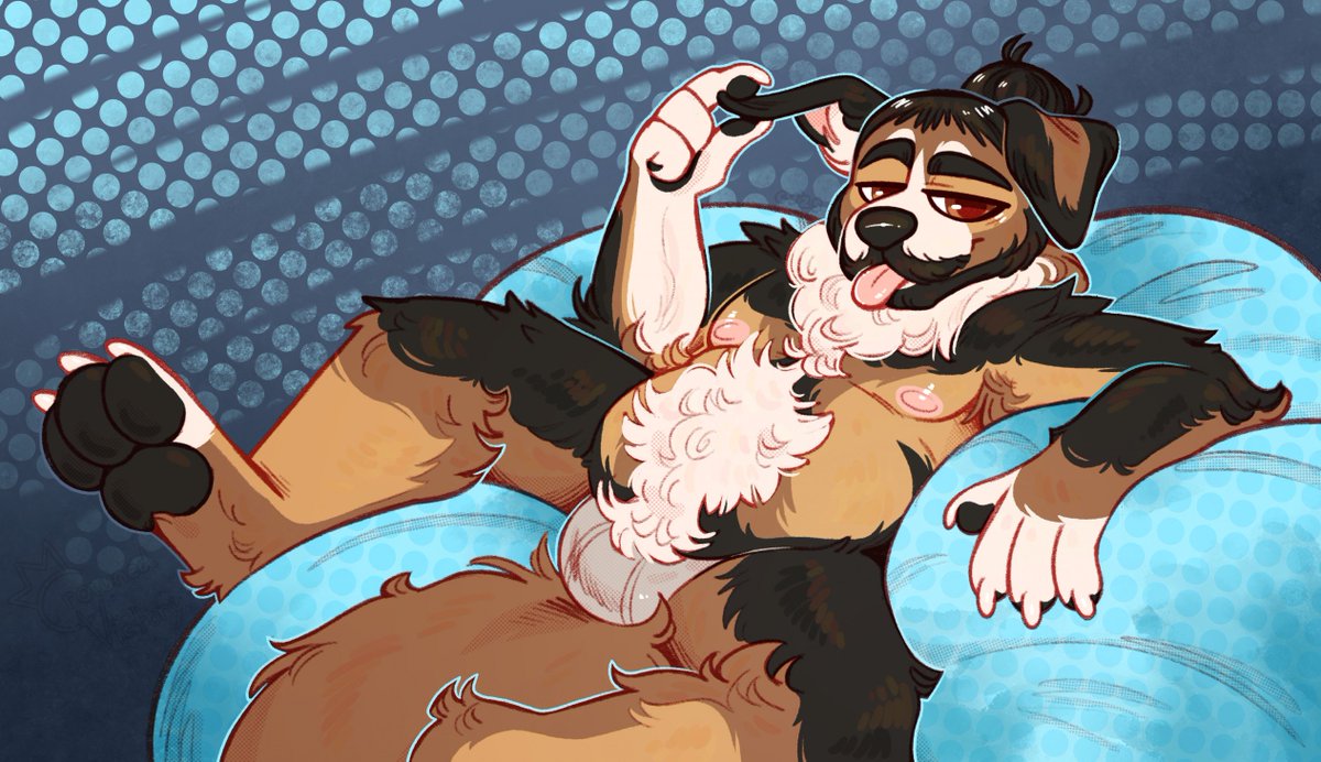 Commission for Aleks!
Idk about you but I see two comfy bean bags...........