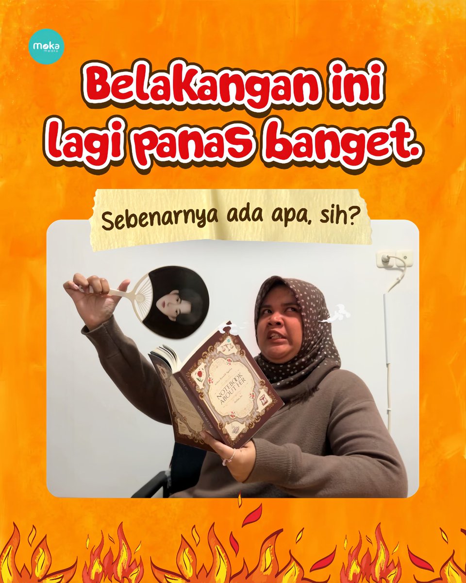 redaksimoka's tweet photo. Kalian ngerasa nggak sih, akhir-akhir ini cuaca panas banget?

Ternyata penyebabnya bukan cuma gara-gara matahari yang lagi deket-deket sama bumi, tapi juga karena tiga hal ini!😪🔥🌤️

#alternateuniverse #wattpad https://t.co/QG7SYWv4wQ