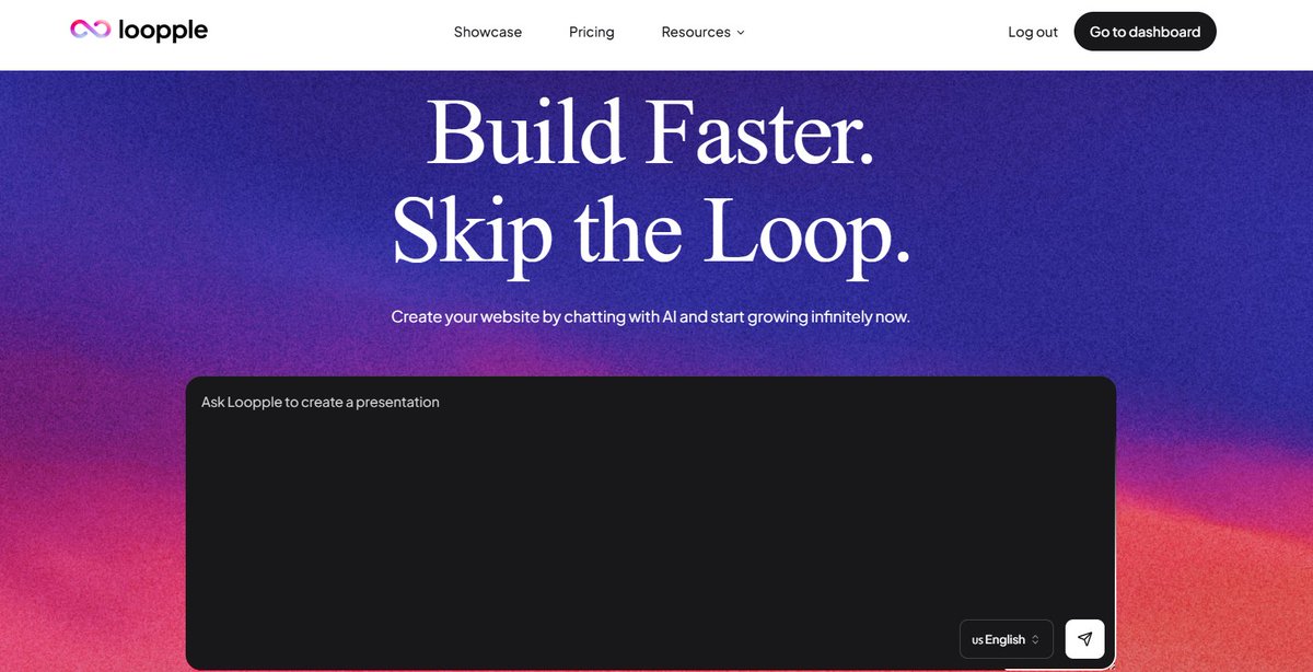 AbeerAlhasan's tweet image. أنتبه ترى بعض التجارب إدمان ..!!🙈

تخيّل وأنت جالس في أمان الله تدخل هذا الموقع اللي الكل يمدح سرعته …
loopple.com

وتقول "خلني أجرب" 😏
تكتب بالعربي أو الإنجليزي المطلوب اللي في بالك ، مثلاً “أبغى تصمم لي موقع تسويق احترافي” .
وخلال دقيقة، تلقاه جاهز قدامك.. ! ⚡…