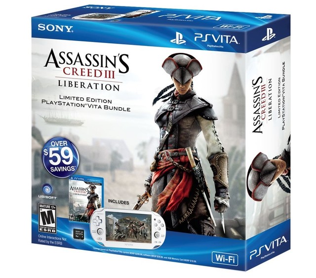 PlayStalgia's tweet image. The Assassin's Creed III Liberation PS Vita Bundle