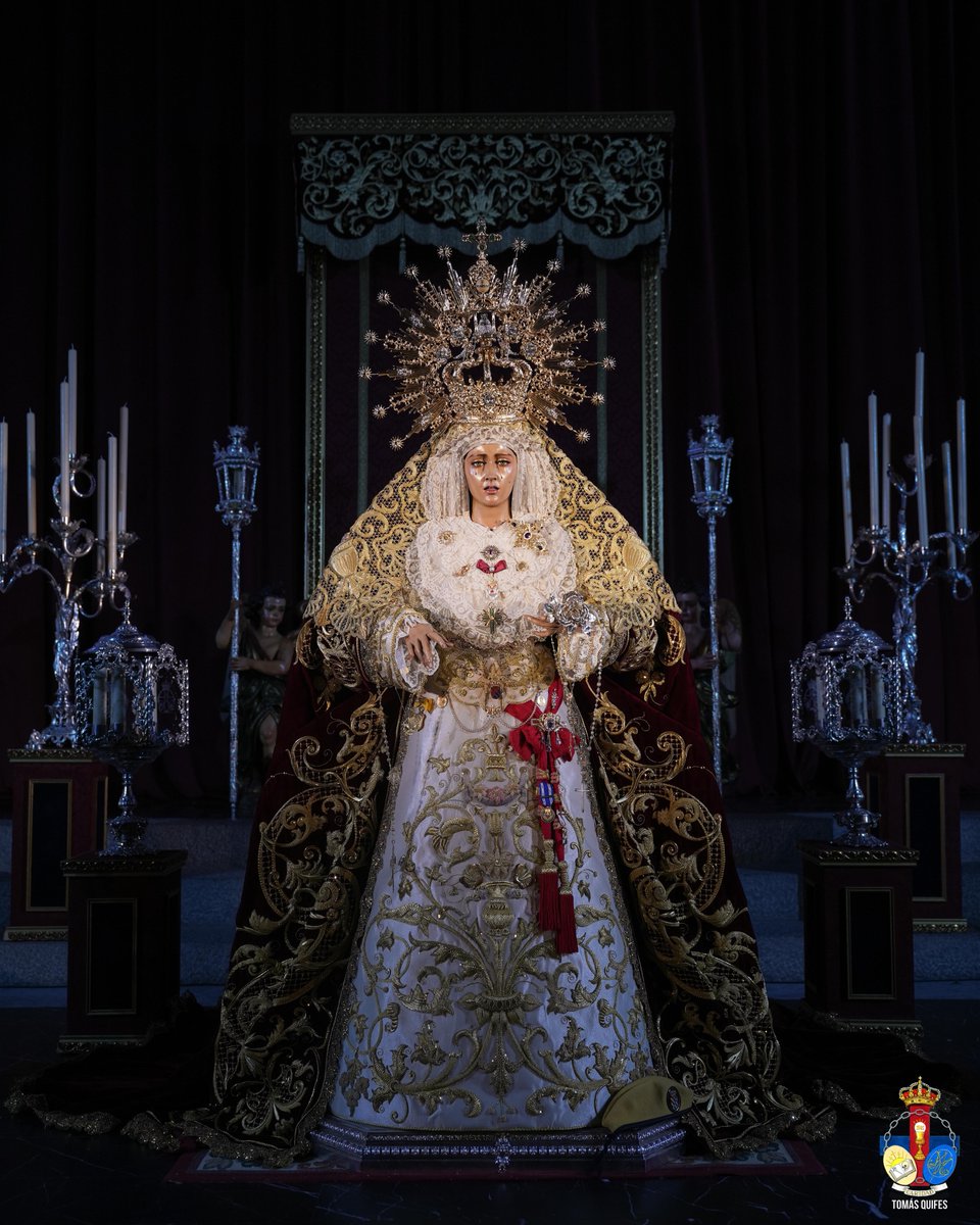 hdad_sanpablo's tweet photo. 📖 𝐂𝐮𝐥𝐭𝐨𝐬 | Ya se encuentra Ntra. Sra. del Rosario Doloroso preparada para su Solemne Besamanos. 

🗓️ Sábado 18: 17:00 a 20:00 h
🗓️ Domingo 19: 12:00 a 15:00 h / 17:00 a 20:00 h

#SomosSanPablo https://t.co/ouVEisUITh