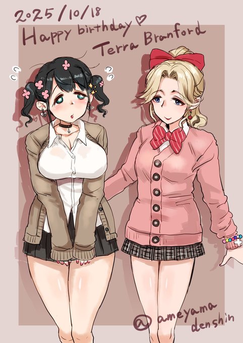 令和を代表するギャルキャラと言えば! そう、沢田愛美とティナ・ブランフォードですね!! 