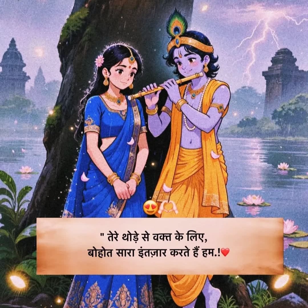 "तेरे थोड़े से वक्त के लिए,
 बहुत सारा इंतजार करते हैं हम..!!❤️

       राधेश्याम ❤️🙏 
#शुभ_दोपहर