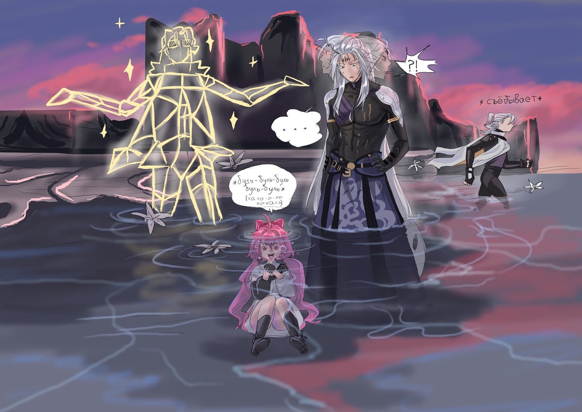 rina09870's tweet image. collab with @7esta7161178 
#aalto #encore #calcharo