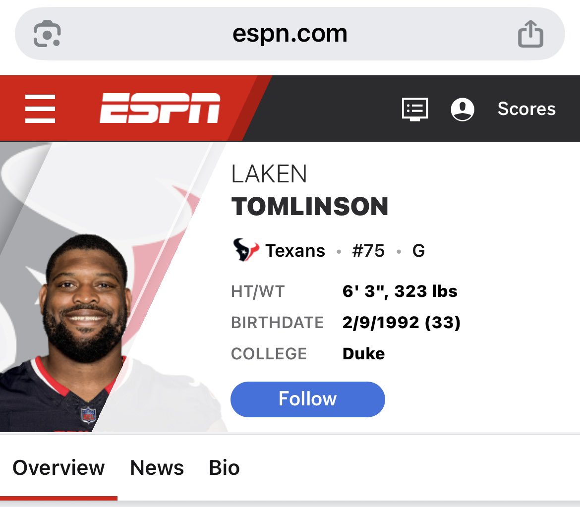 Bruh do my eyes deceive me, the #Texans have this dude😭